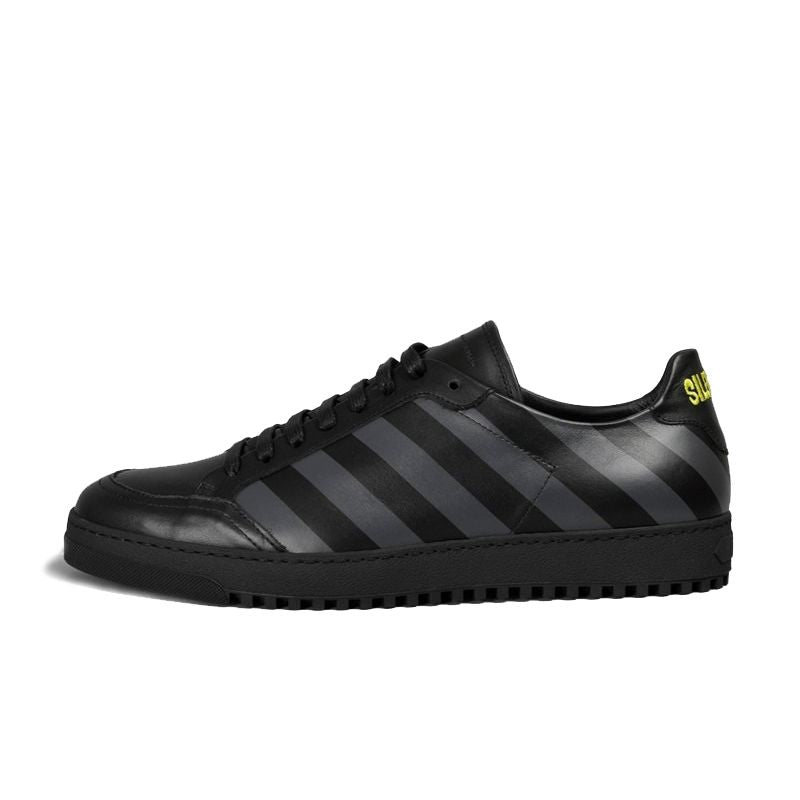 Off-White Black Calfskin Sneakers