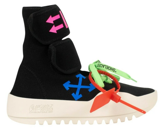 Off-White Black Polyamide Sneakers