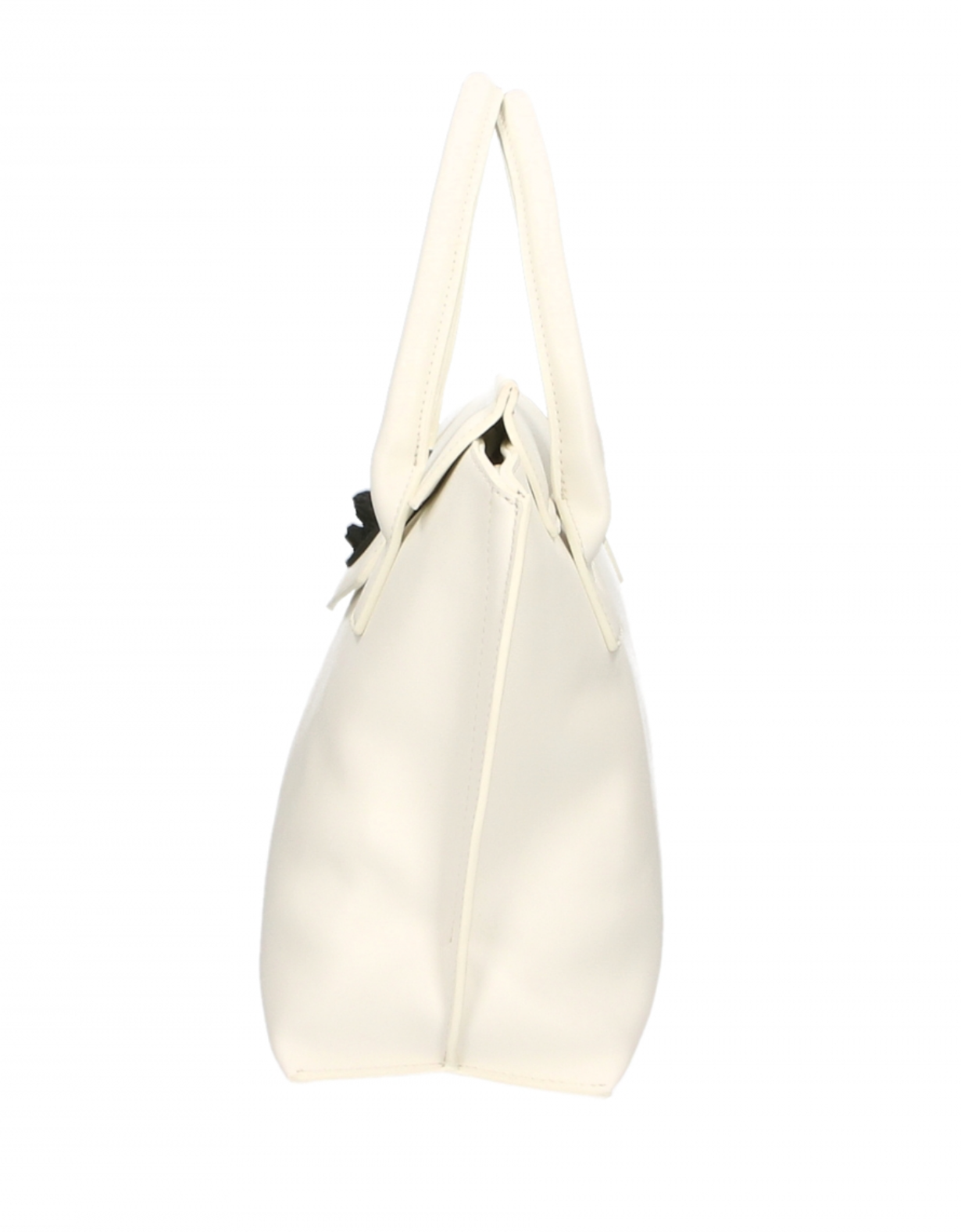 Plein Sport White Polyurethane Handbag