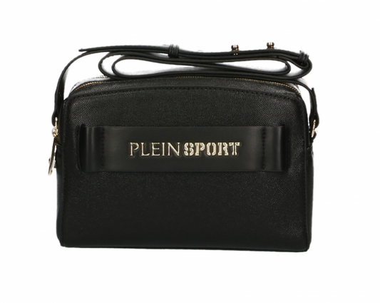 Plein Sport Black Polyurethane Crossbody Bag