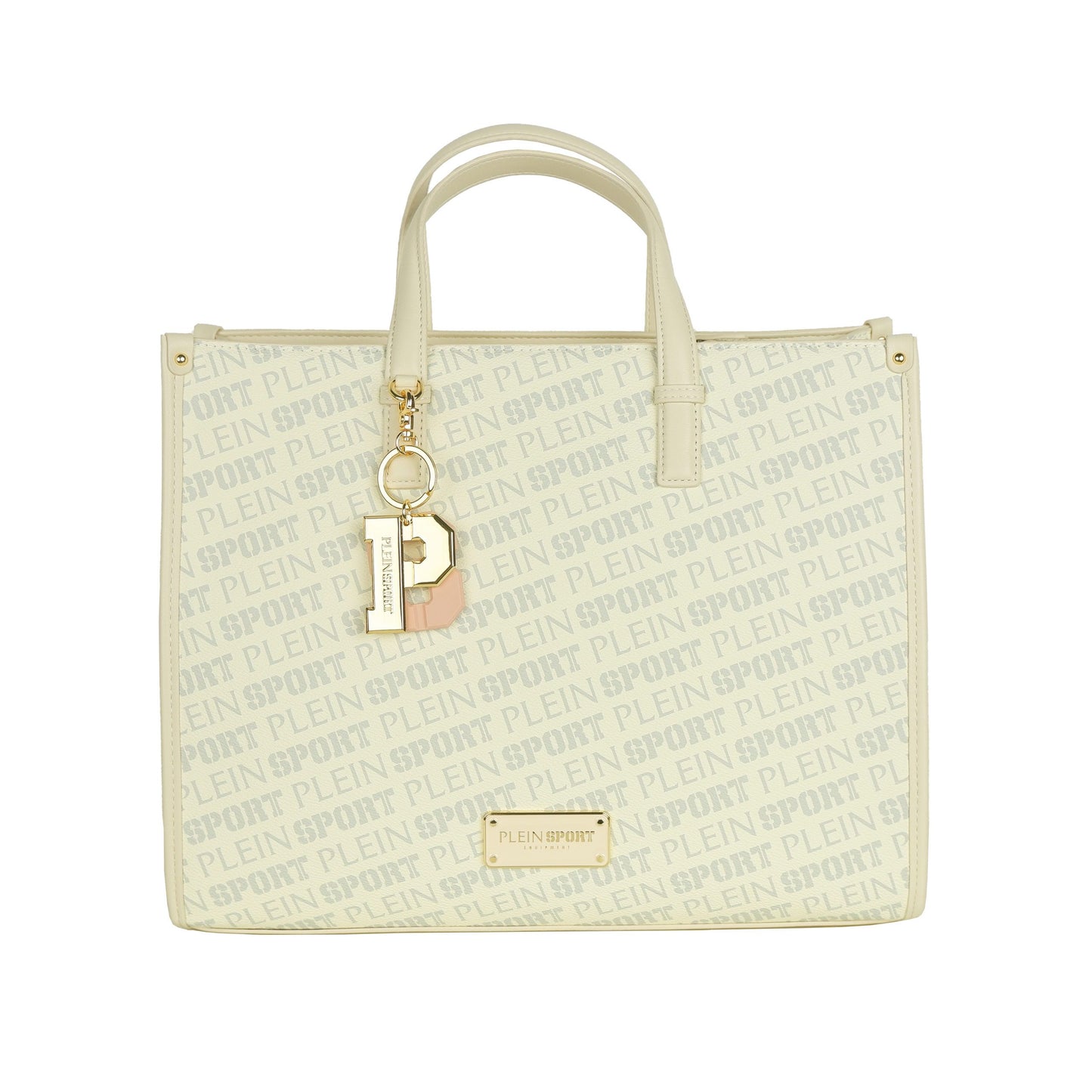 Plein Sport White Polyamide Shoulder Bag