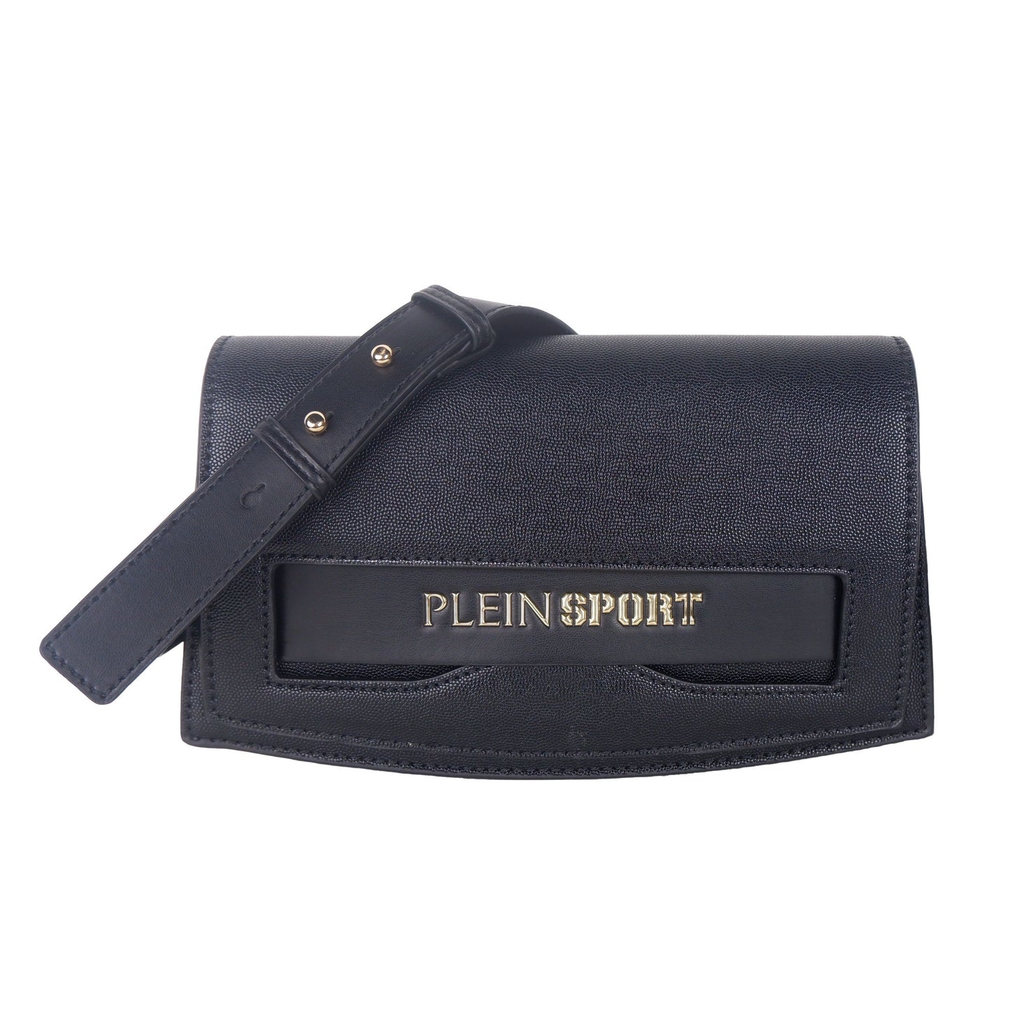 Plein Sport Black Polyurethane Crossbody Bag