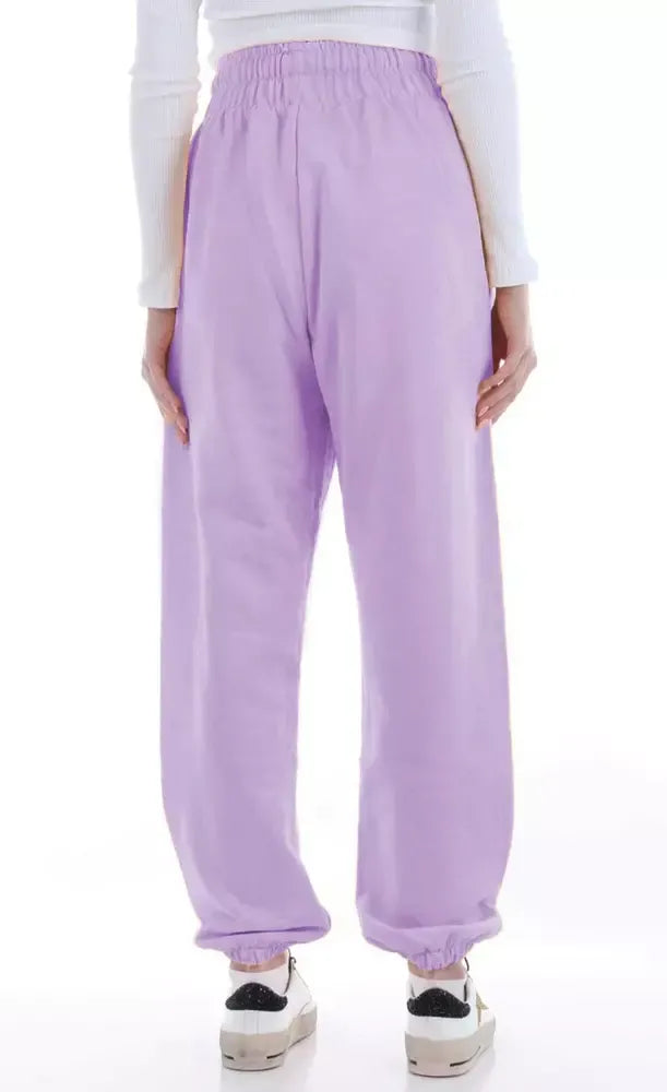 Hinnominate Purple Cotton Jeans & Pant