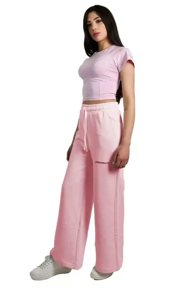 Hinnominate Pink Cotton Jeans & Pant