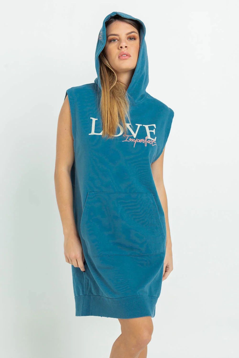 Imperfect Blue Cotton Dress