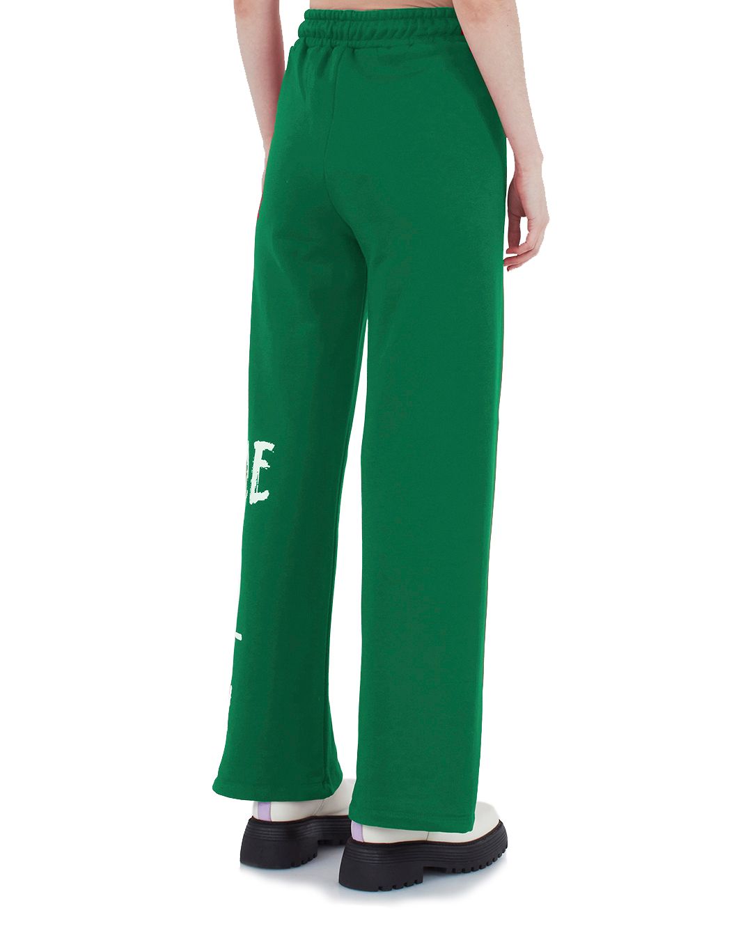 Comme Des Fuckdown Green Cotton Jeans & Pant