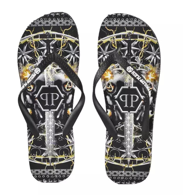 Philipp Plein Multicolor Polyethylene Sandal