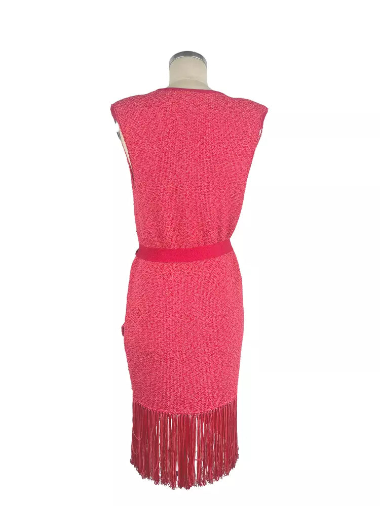 Elisabetta Franchi Fuchsia Dress