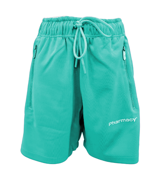 Pharmacy Industry Green Polyester Short