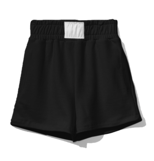 Comme Des Fuckdown Black Cotton Short