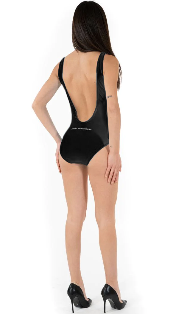 Comme Des Fuckdown Black Polyamide Swimwear