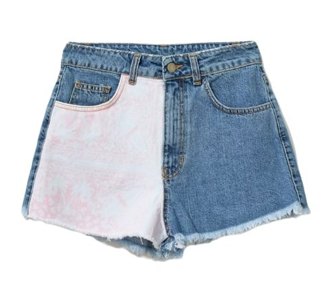 Comme Des Fuckdown Blue Cotton Short