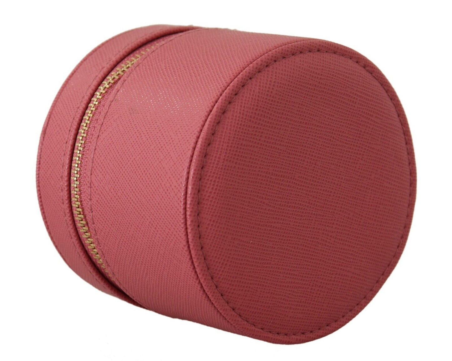 Michael Kors Pink Leather Zip Round Pouch Purse Storage Wallet